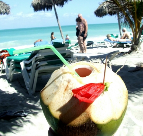 Zdjęcie z Kuby - pinacolada :)