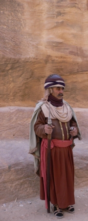 Zdjęcie z Jordanii - straznik