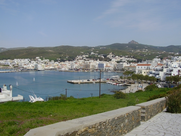 Zdjęcie z Grecji - panorama Tinos