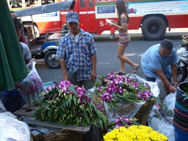 Zdjęcie z Tajlandii - Flower market