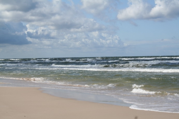 Zdjęcie z Polski - Plaża przy Łąckiej Górze.