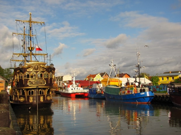 Zdjęcie z Polski - Port w Łebie.