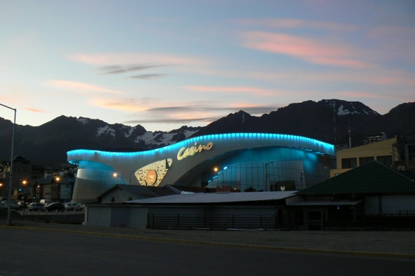 Zdjęcie z Argentyny - Ushuaia wieczorem