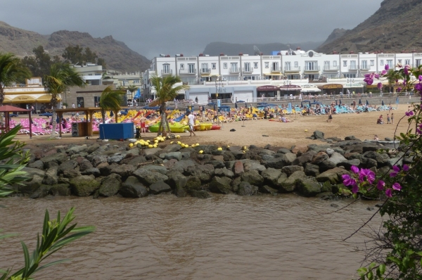 Zdjęcie z Hiszpanii - playa de Puerto Mogan
