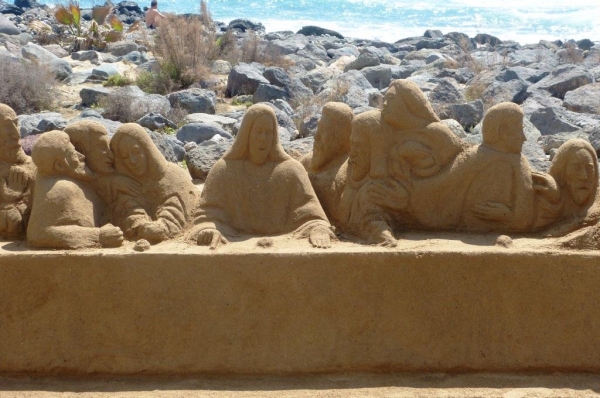 Zdjęcie z Hiszpanii - beach art