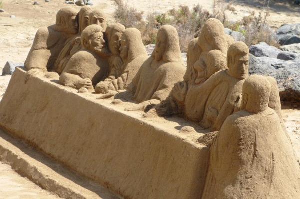 Zdjęcie z Hiszpanii - albo sand art:))