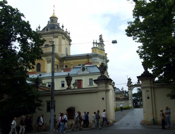 Zdjęcie z Ukrainy - katedra św Jura