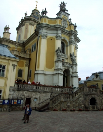 Zdjęcie z Ukrainy - katedra św Jura