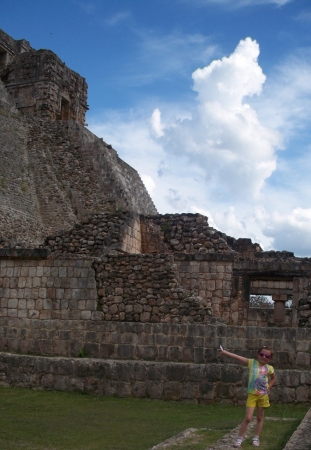 Zdjęcie z Meksyku - Uxmal