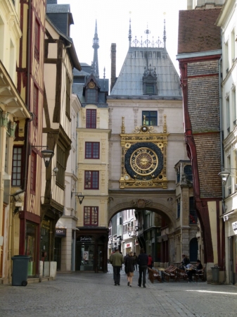 Zdjęcie z Francji - Rue du Gros Horloge