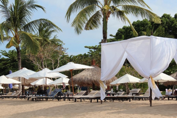 Zdjęcie z Indonezji - Plaża w Nusa Dua