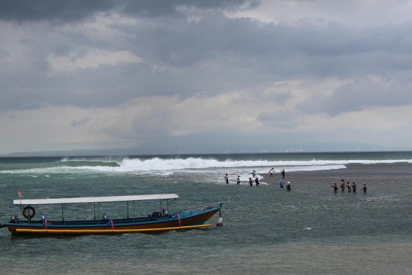 Zdjęcie z Indonezji - odpływ w Nusa Dua -