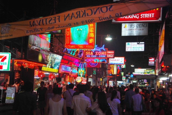 Zdjęcie z Tajlandii - Walking Street
