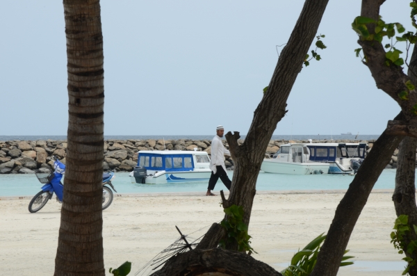 Zdjęcie z Malediw - Maafushi-w porcie