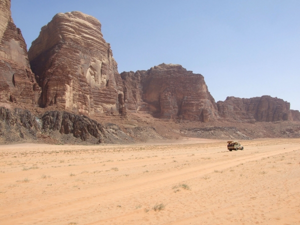Zdjęcie z Izraelu - przejażdżka po Wadi Rum