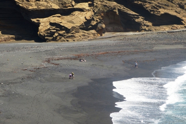 Zdjęcie z Hiszpanii - plażą w El Golfo
