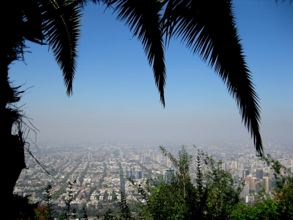 Zdjęcie z Chile - Panorama Santiago