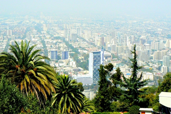 Zdjęcie z Chile - Panorama Santiago