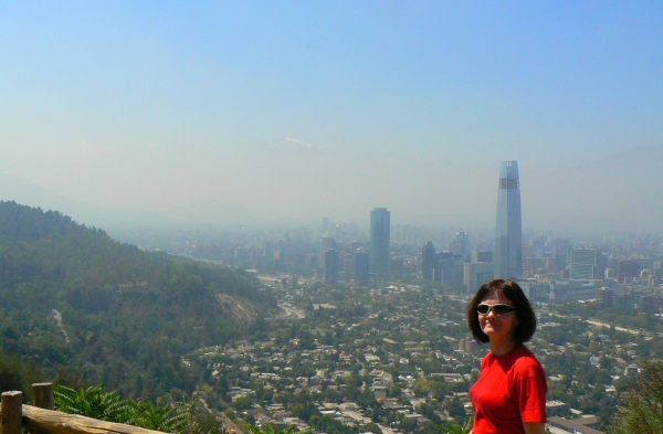 Zdjęcie z Chile - Panorama Santiago