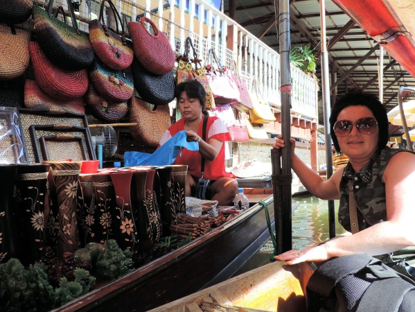 Zdjęcie z Tajlandii - Plywajacy Market.