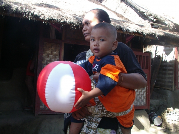 Zdjęcie z Indonezji - Lombok-wioska Sasaków