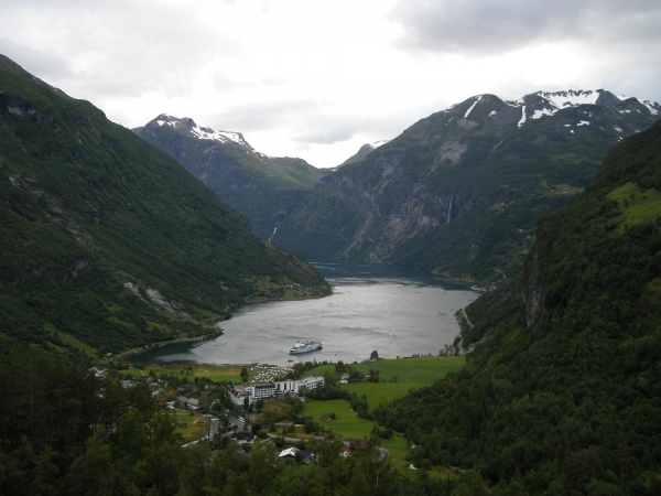 Zdjęcie z Norwegii - Geirangerfjorden