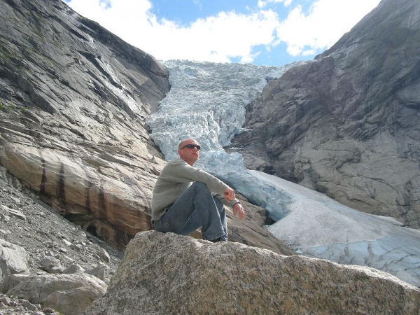 Zdjęcie z Norwegii - Briksdalsbreen