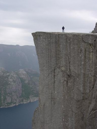 Zdjęcie z Norwegii - Prekestolen