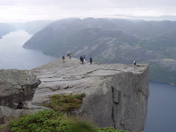 Zdjęcie z Norwegii - Prekestolen