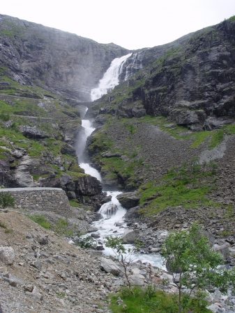 Zdjęcie z Norwegii - Wodospad Stigfossen