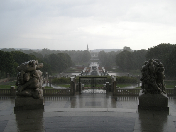 Zdjęcie z Norwegii - Park Vigeland