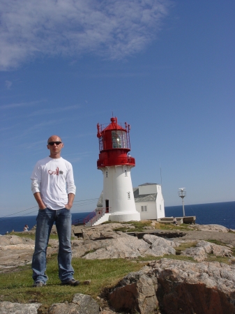 Zdjęcie z Norwegii - Latarnia w Lindesnes