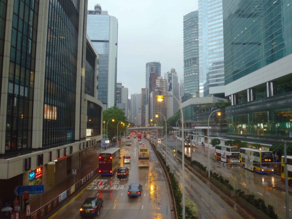 Zdjęcie z Chińskiej Republiki Ludowej - Deszczowy Hong Kong
