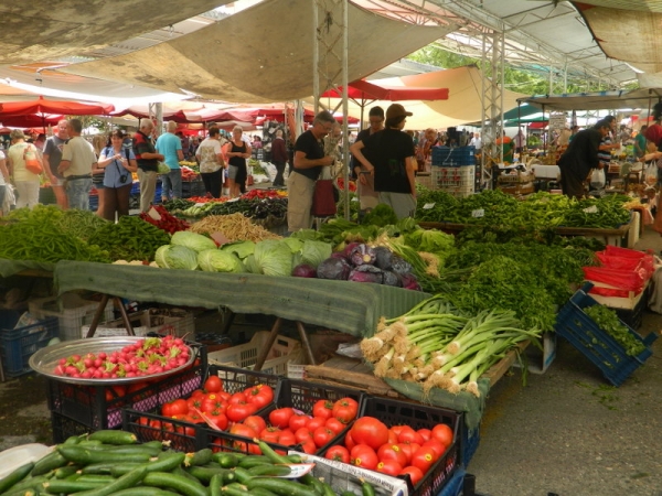 Zdjęcie z Turcji - bazar w Alanyi