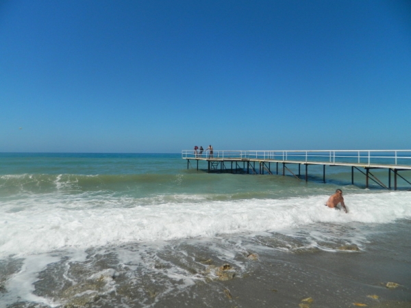 Zdjęcie z Turcji - plaża w Konakli