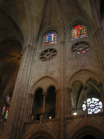 Zdjęcie z Francji - Wnętrze Notre Dame