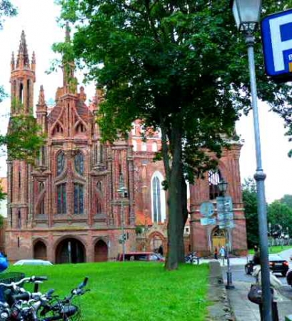 Zdjęcie z Litwy -  Kościół św. Anny