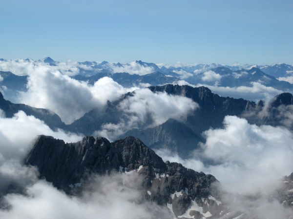 Zdjęcie z Niemiec - Panorama z Zugspitz