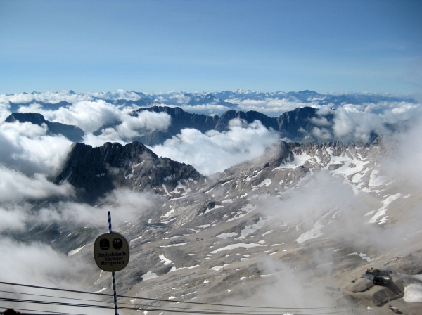 Zdjęcie z Niemiec - Panorama z Zugspitz