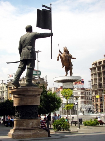 Zdjęcie z Macedonii - Plac Macedonia.
