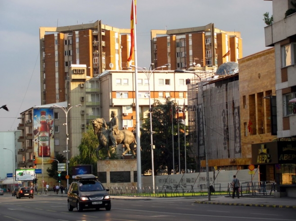 Zdjęcie z Macedonii - Skopje.