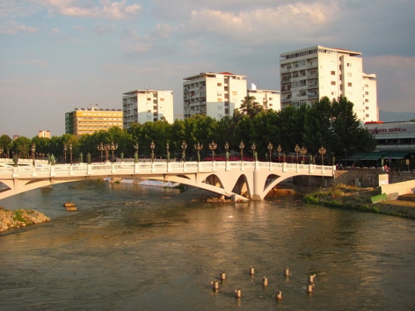Zdjęcie z Macedonii - Skopje - Most Oka.