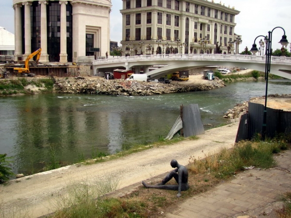 Zdjęcie z Macedonii - Skopje - Most Oka.