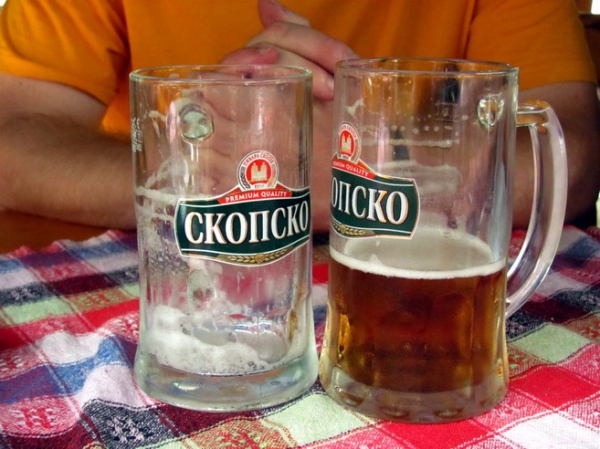 Zdjęcie z Macedonii - Piwo "Skopsko".