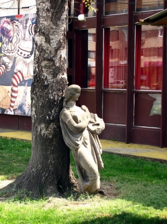 Zdjęcie z Macedonii - Skopje - ulica centrum.