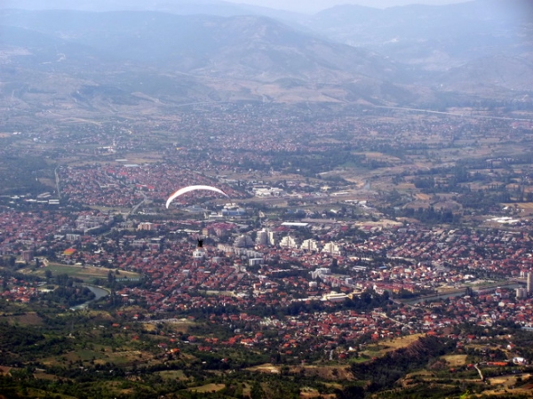 Zdjęcie z Macedonii - Widok ze szczytu Vodno.