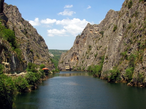 Zdjęcie z Macedonii - Kanion Matka.