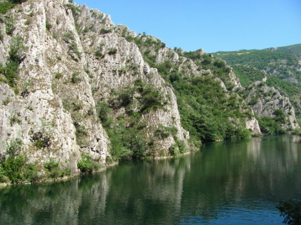 Zdjęcie z Macedonii - Kanion Matka.