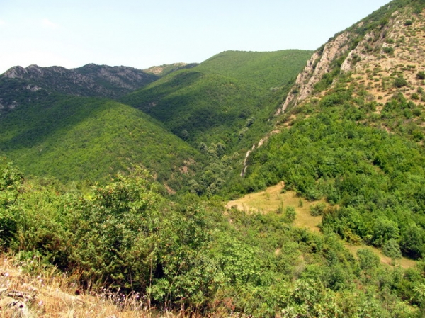 Zdjęcie z Macedonii - Kanion Matka - szlak.