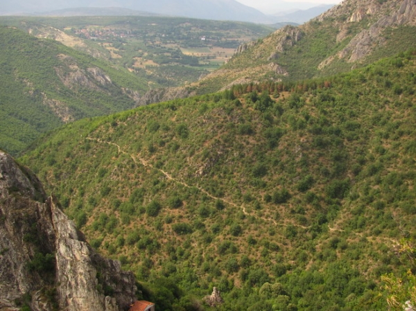 Zdjęcie z Macedonii - Kanion Matka.